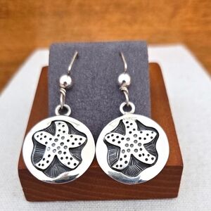 Delano Sterling Silver Starfish Earrings